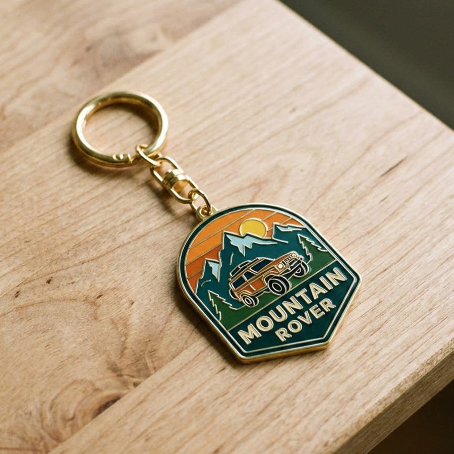 Hard Enamel Keychains - Image 5