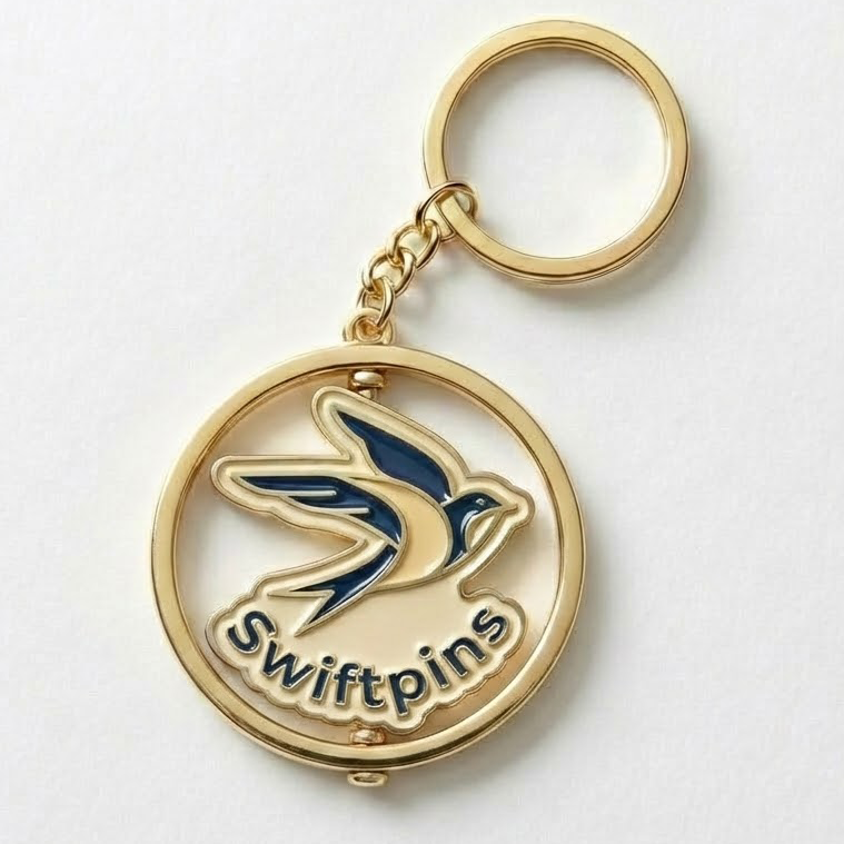 Spinner Metal Keychains