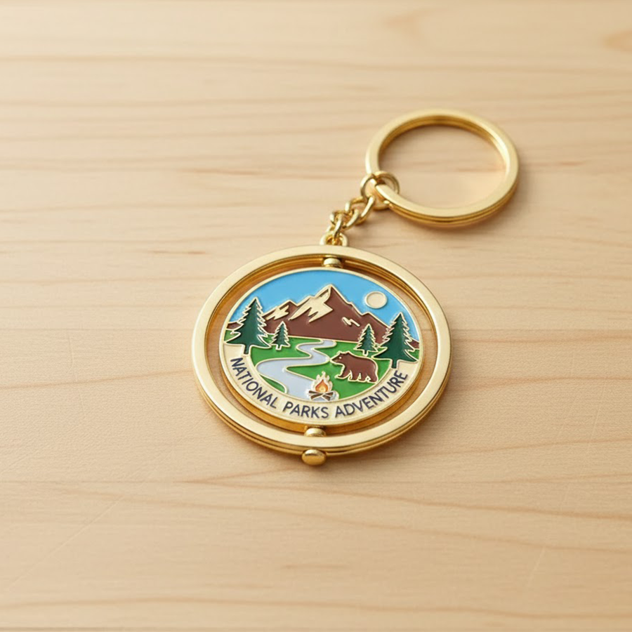 Spinner Metal Keychains - Image 5