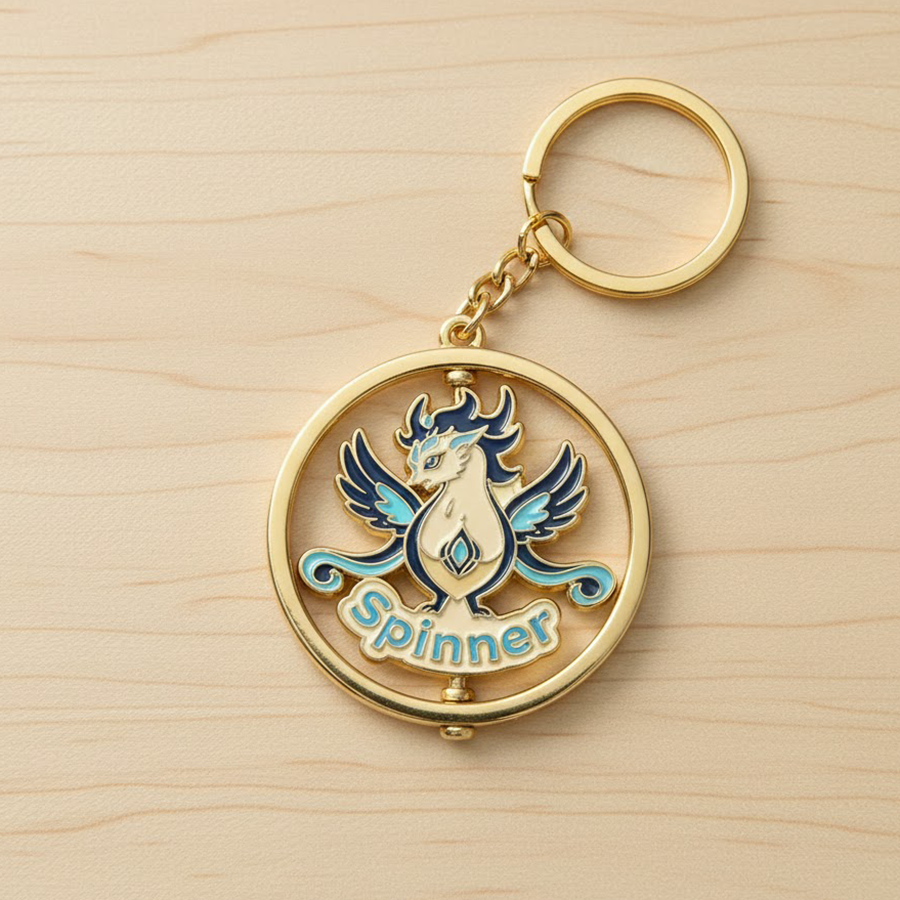 Spinner Metal Keychains - Image 2
